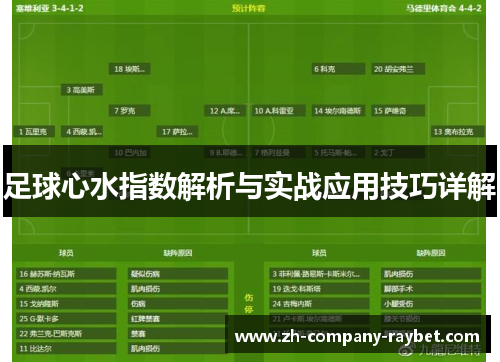 足球心水指数解析与实战应用技巧详解
