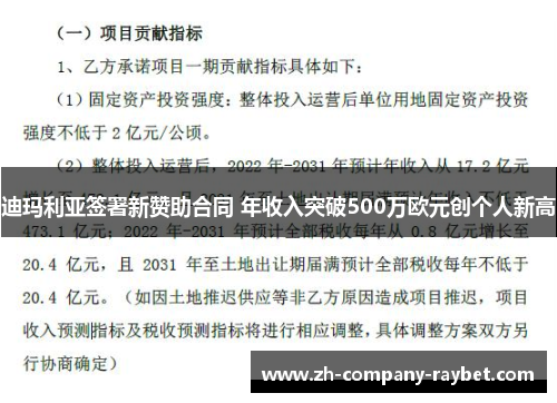 迪玛利亚签署新赞助合同 年收入突破500万欧元创个人新高