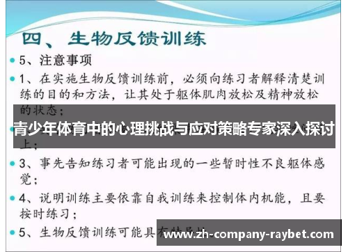青少年体育中的心理挑战与应对策略专家深入探讨 青少年体育中的心理挑战与应对策略专家深入探讨