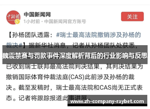 魏震禁赛与罚款事件深度解析背后的行业影响与反思